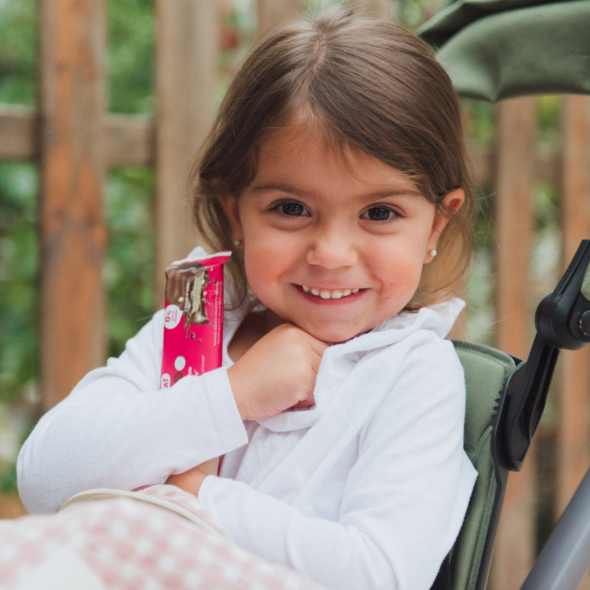 Barquillo TRIBOO recubierto de chocolate