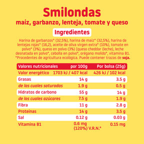 Smilondas de tomate y queso