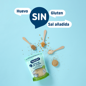 Papilla cereales sin gluten con quinoa