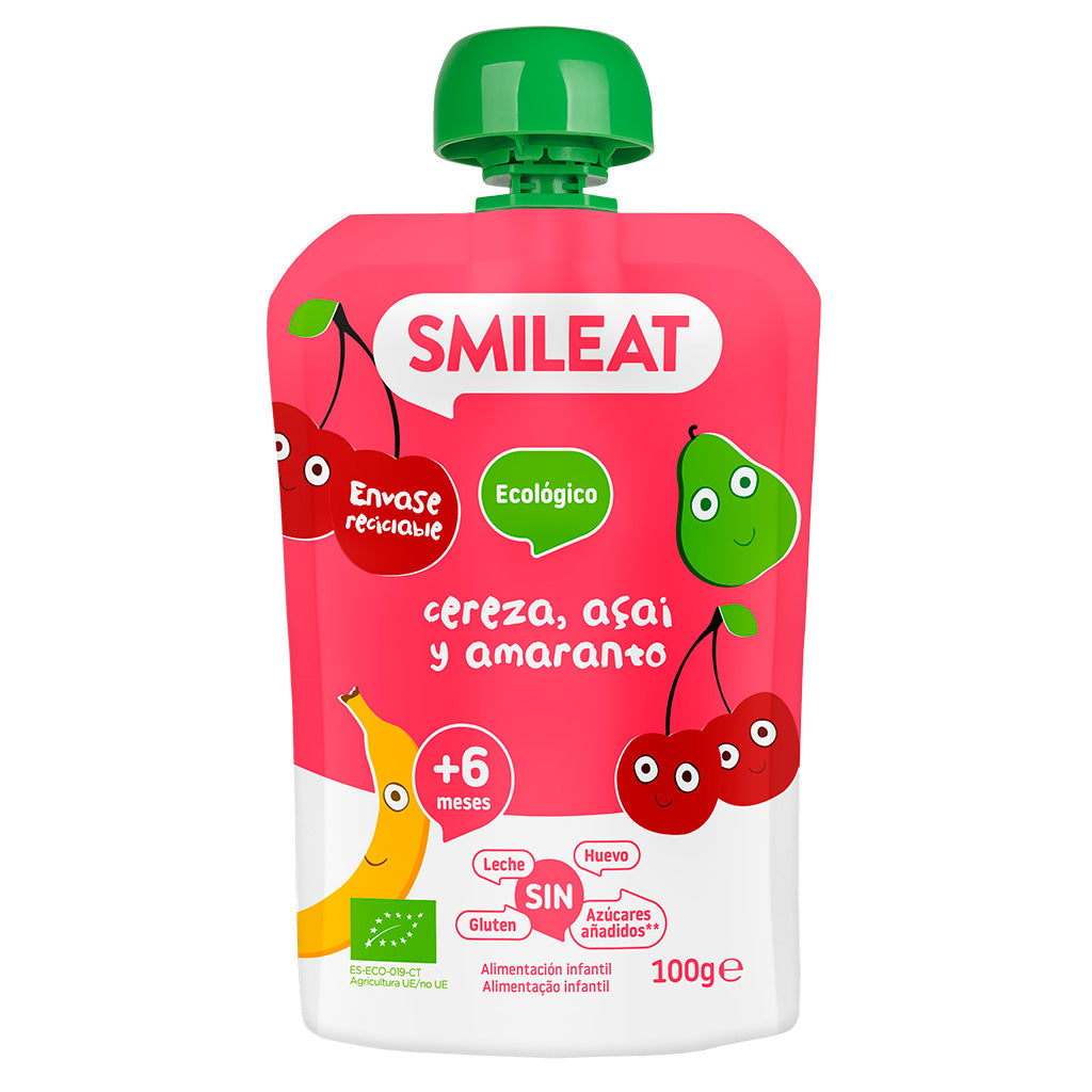 Smileat® acai cherry pouch