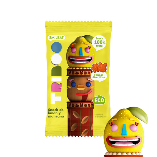 Snack TRIBOO sabor limón y manzana