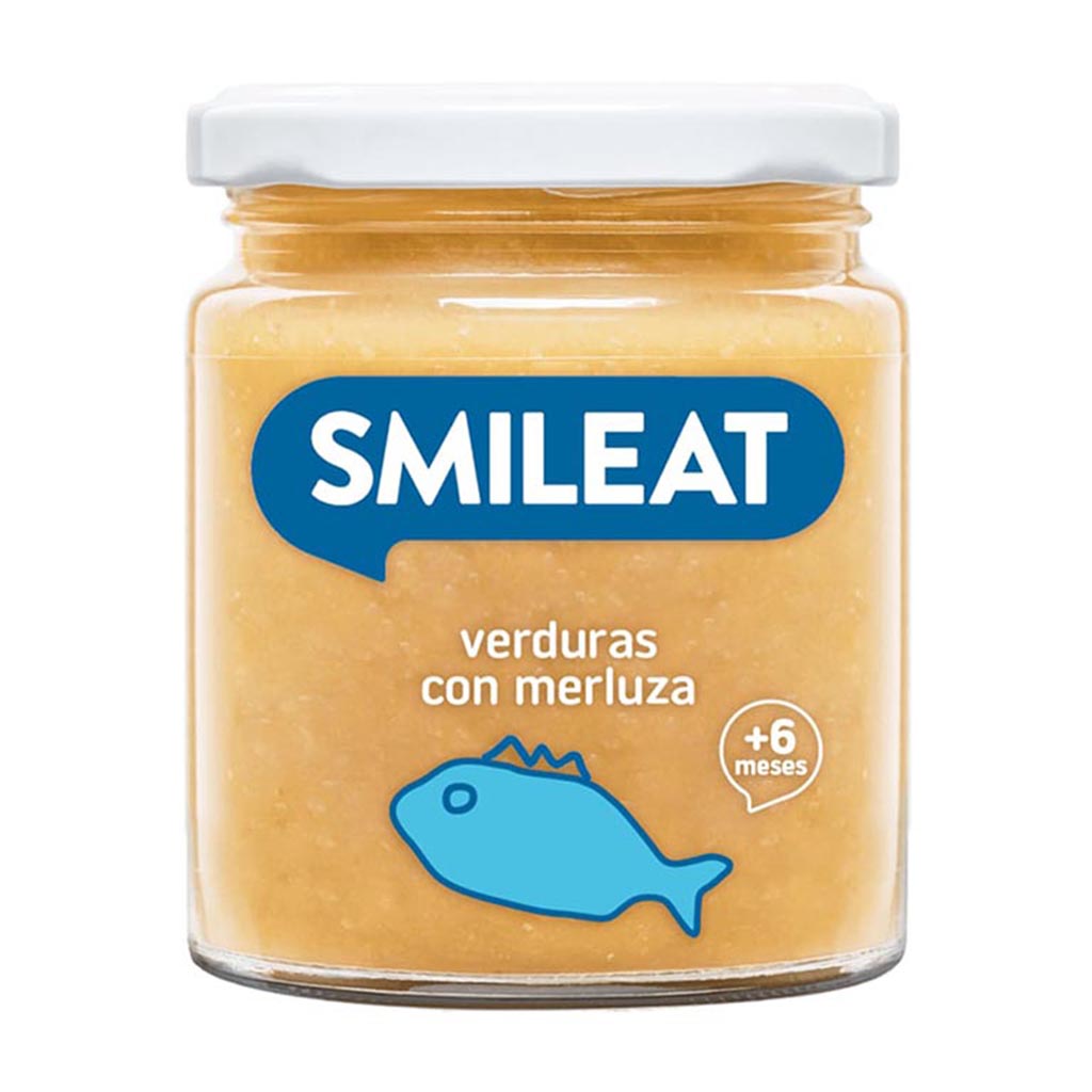 Tarrito de verduras cu merluza