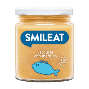 Tarrito de verduras cu merluza