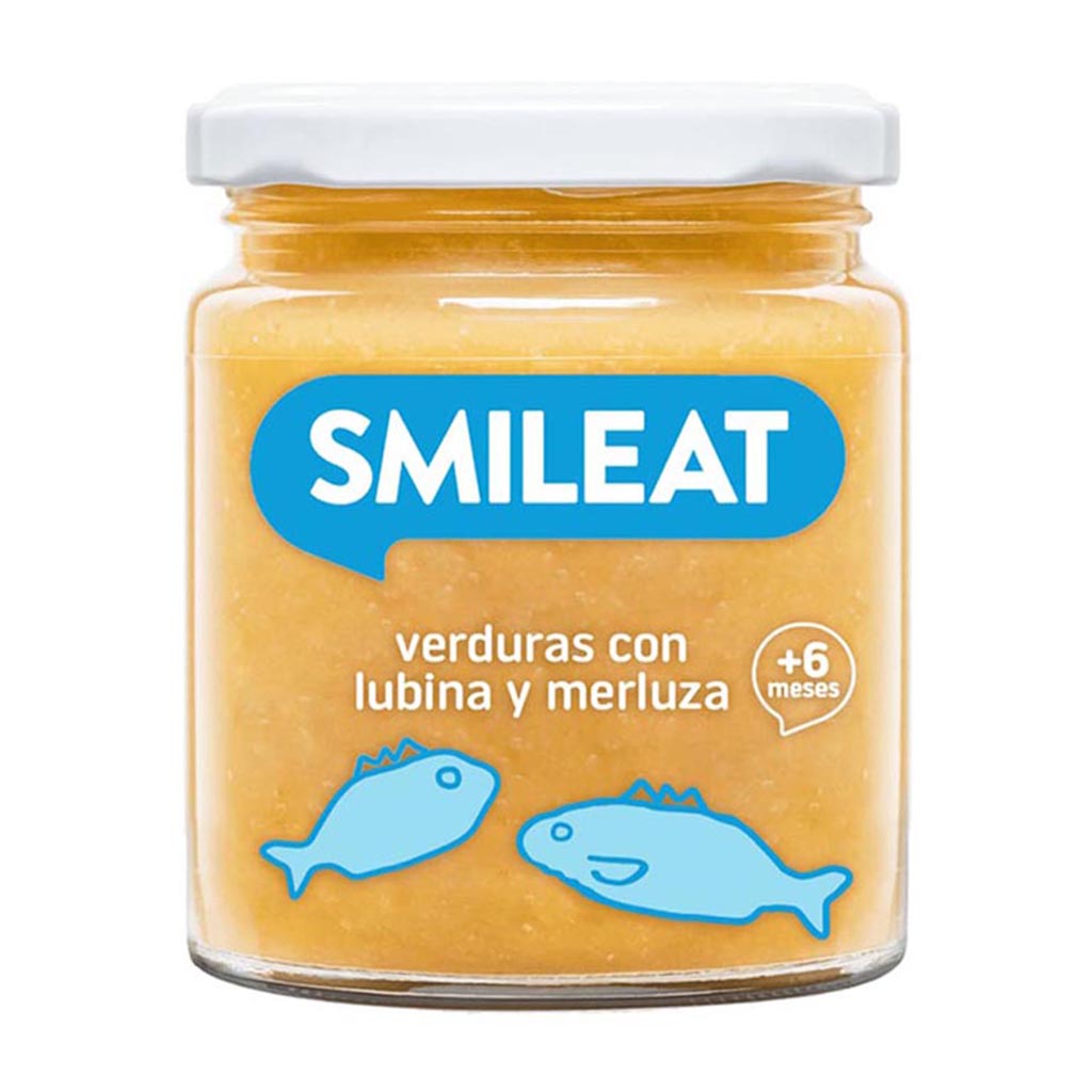 Tarrito de verduras cu lubina și merluza