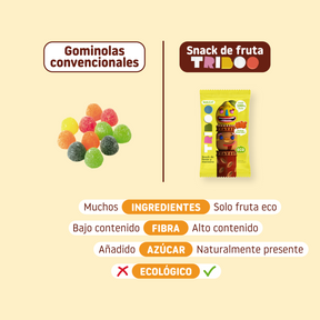 Snack TRIBOO de limón y manzana