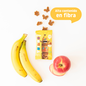 Snack TRIBOO de plátano y manzana