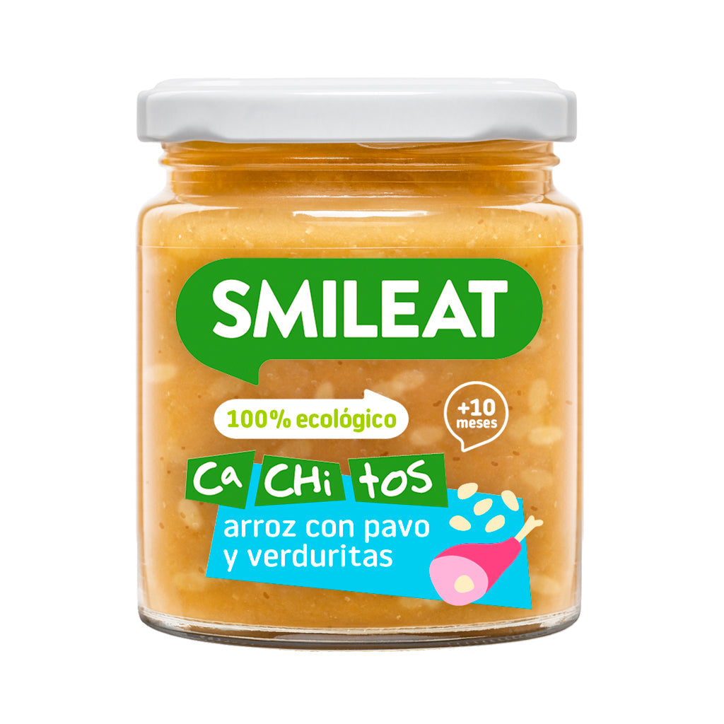 Borcanel CA-CHI-TOS cu mancare de orez, curcan si legume