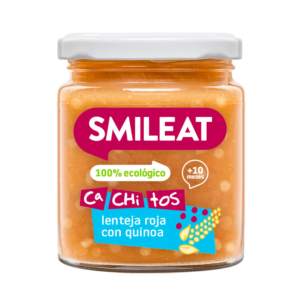 Tarrito de CA-CHI-TOS de lenteja roja cu quinoa